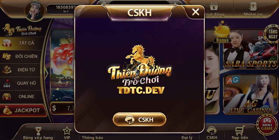 TDTC ✔️ Thiên Đường Trò Chơi ⭐️ Trang Chủ Nhận Gift Code 23 chăm-sóc-khách-hàng-tdtc